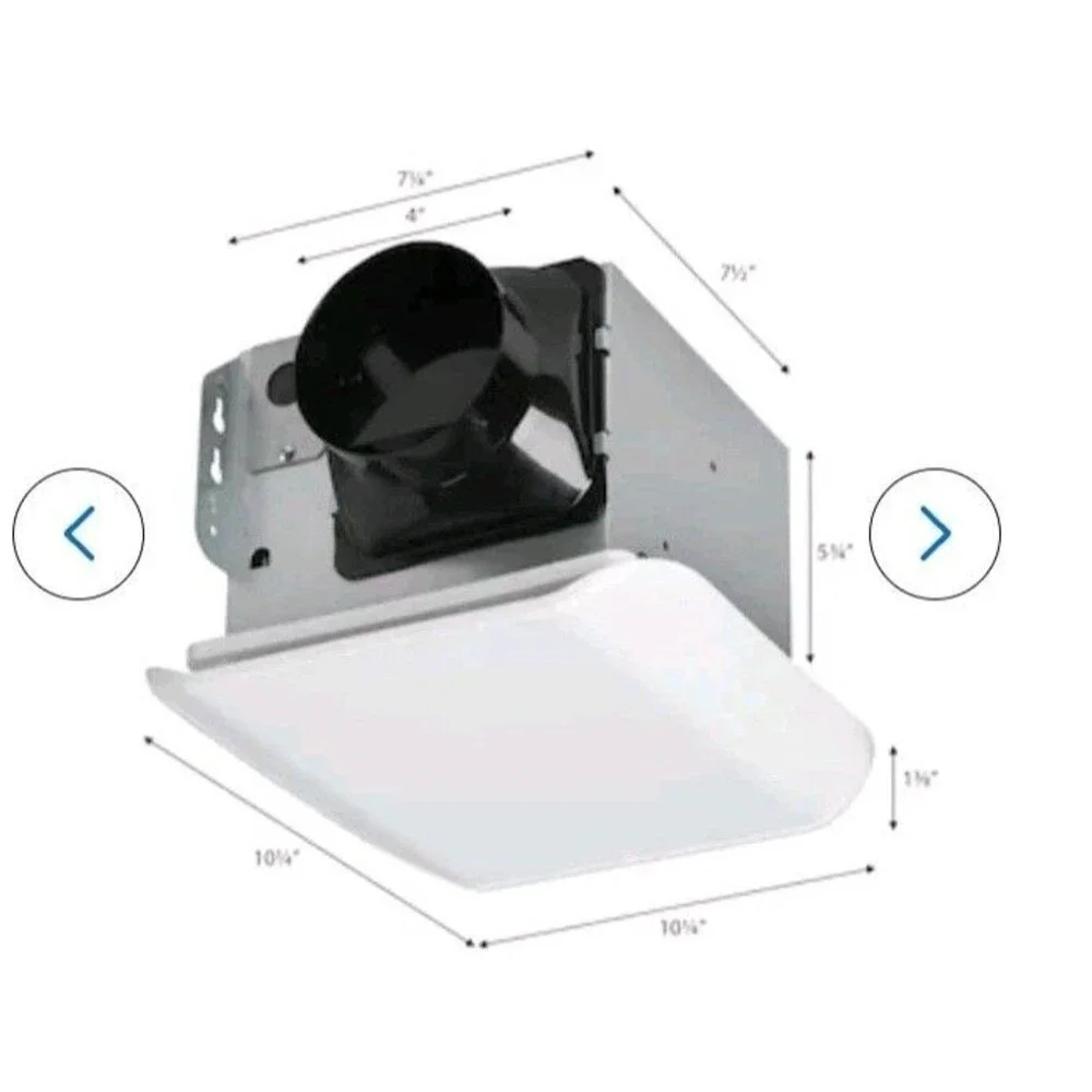 Project Source Ventilator Fan 70 CFM 2 Sones